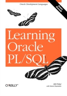 Learning Oracle PL/SQL, Paperback Book Learning Oracle PL/SQL, Paperback Book