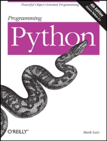 Programming Python, Paperback Book Programming Python, Paperback Book