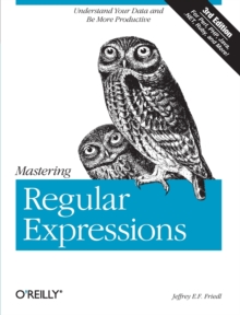 Mastering Regular Expressions, Paperback Book Mastering Regular Expressions, Paperback Book