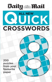 Daily Mail All New Quick Crosswords 8, Paperback Book Daily Mail All New Quick Crosswords 8, Paperback Book
