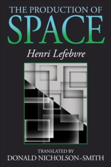 The Production of Space, Paperback Book The Production of Space, Paperback Book