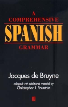 A Comprehensive Spanish Grammar, Paperback Book A Comprehensive Spanish Grammar, Paperback Book