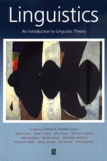 Linguistics : An Introduction to Linguistic Theory, Paperback Book Linguistics : An Introduction to Linguistic Theory, Paperback Book