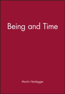 Being and Time, Paperback Book Being and Time, Paperback Book