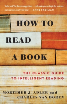 How to Read a Book, Paperback Book How to Read a Book, Paperback Book
