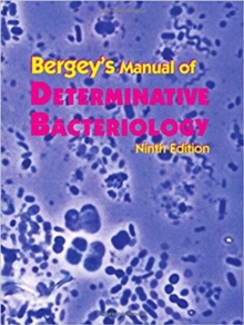 Bergey's Manual of Determinative Bacteriology, Paperback Book Bergey's Manual of Determinative Bacteriology, Paperback Book