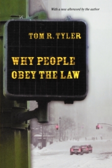 Why People Obey the Law, Paperback Book Why People Obey the Law, Paperback Book