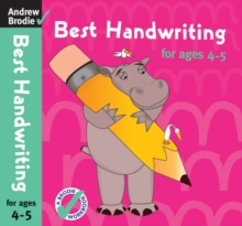 Best Handwriting for Ages 4-5, Paperback Book Best Handwriting for Ages 4-5, Paperback Book