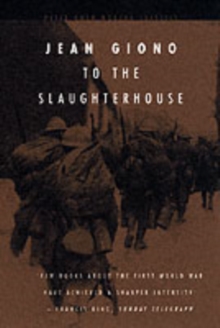 To the Slaughterhouse, Paperback Book To the Slaughterhouse, Paperback Book