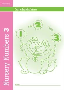 Nursery Numbers Book 3, Paperback Book Nursery Numbers Book 3, Paperback Book