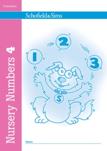 Nursery Numbers Book 4, Paperback Book Nursery Numbers Book 4, Paperback Book