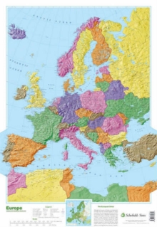 Map of Europe, Poster Book Map of Europe, Poster Book