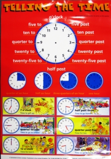 Telling the Time, Poster Book Telling the Time, Poster Book