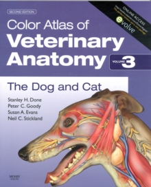Color Atlas of Veterinary Anatomy, Volume 3, The Dog and Cat, Paperback Book Color Atlas of Veterinary Anatomy, Volume 3, The Dog and Cat, Paperback Book
