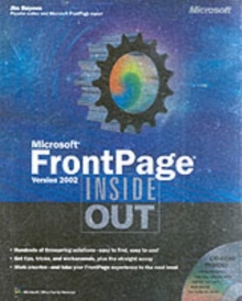 Microsoft FrontPage Version 2002 Inside Out, Mixed media product Microsoft FrontPage Version 2002 Inside Out, Mixed media product