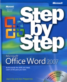 Microsoft Office Word 2007 Step by Step, Mixed media product Book Microsoft Office Word 2007 Step by Step, Mixed media product Book