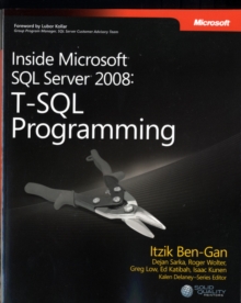 T-SQL Programming : Inside Microsoft SQL Server 2008, Paperback Book T-SQL Programming : Inside Microsoft SQL Server 2008, Paperback Book