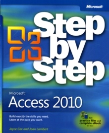 Microsoft Access 2010 Step by Step, Paperback Book Microsoft Access 2010 Step by Step, Paperback Book