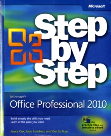 Microsoft Office Professional 2010 Step by Step, Paperback Book Microsoft Office Professional 2010 Step by Step, Paperback Book