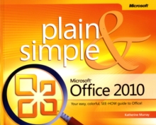Microsoft Office 2010 Plain & Simple, Paperback Book Microsoft Office 2010 Plain & Simple, Paperback Book