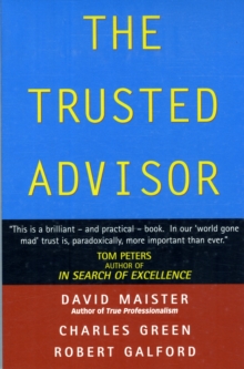 The Trusted Advisor, Paperback Book The Trusted Advisor, Paperback Book
