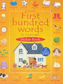 First Hundred Words In German Sticker book, Paperback Book First Hundred Words In German Sticker book, Paperback Book