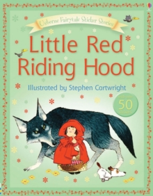Usborne Fairytale Sticker Stories Little Red Riding Hood, Paperback Book Usborne Fairytale Sticker Stories Little Red Riding Hood, Paperback Book