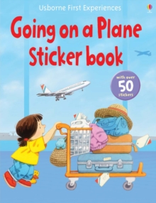 Usborne First Experiences Going on a Plane Sticker Book, Paperback Book Usborne First Experiences Going on a Plane Sticker Book, Paperback Book