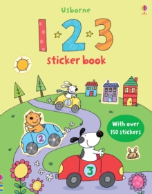 123 Sticker Book, Paperback Book 123 Sticker Book, Paperback Book