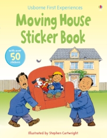 Usborne First Experiences Moving House Sticker Book, Paperback Book Usborne First Experiences Moving House Sticker Book, Paperback Book