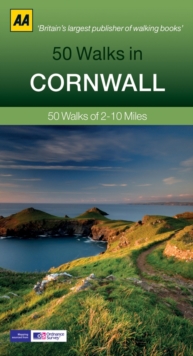 50 Walks in Cornwall, Paperback Book 50 Walks in Cornwall, Paperback Book