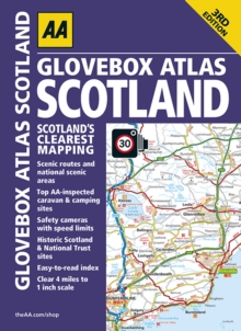 Glovebox Atlas Scotland, Paperback Book Glovebox Atlas Scotland, Paperback Book