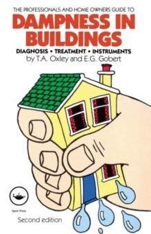 Dampness in Buildings : Diagnosis, Treatment, Instruments, Paperback Book Dampness in Buildings : Diagnosis, Treatment, Instruments, Paperback Book