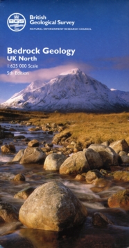 Bedrock Geology UK North, Sheet map, folded Book Bedrock Geology UK North, Sheet map, folded Book