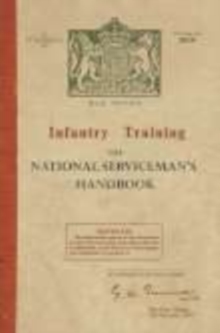 Infantry Training, Hardback Book Infantry Training, Hardback Book