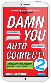 Damn You Autocorrect! 2, Paperback Book Damn You Autocorrect! 2, Paperback Book
