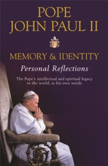 Memory and Identity : Personal Reflections, Paperback Book Memory and Identity : Personal Reflections, Paperback Book