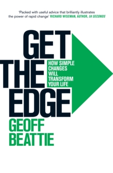 Get the Edge : How Simple Changes Will Transform Your Life, Paperback Book Get the Edge : How Simple Changes Will Transform Your Life, Paperback Book