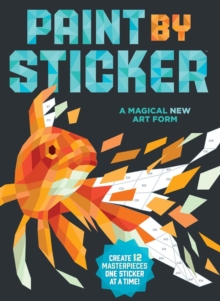 Paint by Sticker, Paperback Book Paint by Sticker, Paperback Book