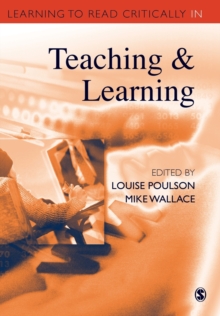 Learning to Read Critically in Teaching and Learning, Paperback Book Learning to Read Critically in Teaching and Learning, Paperback Book