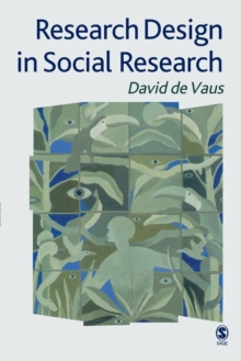 Research Design in Social Research, Paperback Book Research Design in Social Research, Paperback Book
