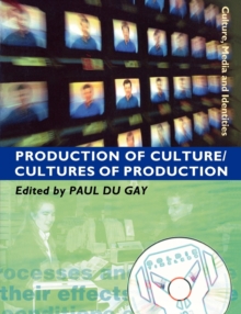 Production of Culture/Cultures of Production, Paperback Production of Culture/Cultures of Production, Paperback