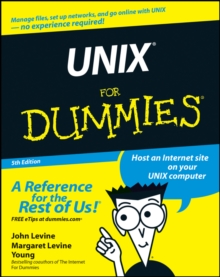 Unix for Dummies, Paperback Unix for Dummies, Paperback