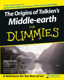 The Origins of Tolkien's Middle-earth For Dummies, Paperback Book The Origins of Tolkien's Middle-earth For Dummies, Paperback Book