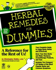 Herbal Remedies For Dummies, Paperback Book Herbal Remedies For Dummies, Paperback Book