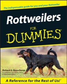 Rottweilers for Dummies, Paperback Book Rottweilers for Dummies, Paperback Book