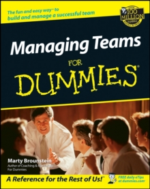 Managing Teams For Dummies, Paperback Book Managing Teams For Dummies, Paperback Book