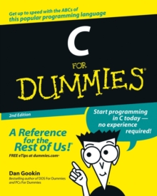 C For Dummies, Paperback Book C For Dummies, Paperback Book