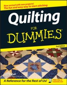 Quilting for Dummies, 2nd Edition, Paperback Book Quilting for Dummies, 2nd Edition, Paperback Book