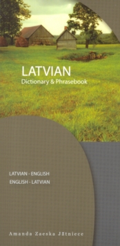 Latvian-English / English-Latvian Dictionary & Phrasebook, Paperback Book Latvian-English / English-Latvian Dictionary & Phrasebook, Paperback Book